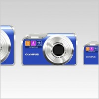 Free Full Layered Olympus Digital Camera Icon