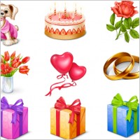 Free Gift Icons icons pack