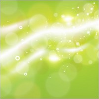 Free Green Bokeh Abstract Light Background Vector Illustration