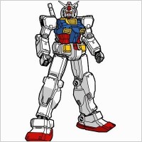Free Gundam Rx782 Vector Graphic