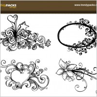 Free Hand Drawn Vector Ornaments