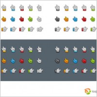 Free hand pointer icons icons pack