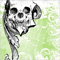 Free Money skull Vector