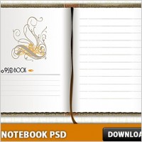Free Notebook PSD
