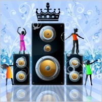 Free Party Flyer Stock Vector
