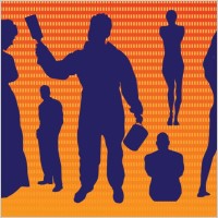 Free People Vector Silhouette Graphics