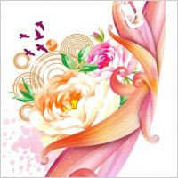 Free Pink Rose Vector Graphic