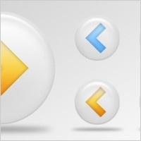 Free PSD Arrow Buttons Pack