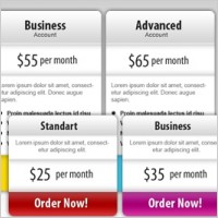 Free PSD Price Box Templates