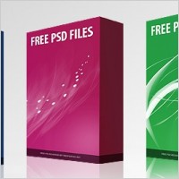 Free PSD Software Box