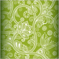 Free Seamless Floral Vector Background