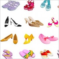 Free Shoes Vector Pack