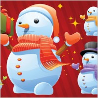 Free Snowman Vectors