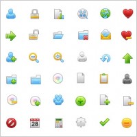 Free Stock Icon Part 1 icons pack