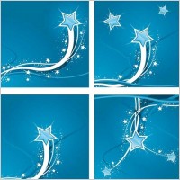 Free Swirly Star Design Vector Graphic