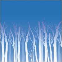 Free Trees Vector Background