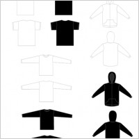 Free T-Shirt and Sweatshirt Template