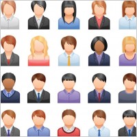 Free Vector Business People Icons