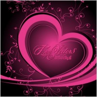 Free Vector Floral Heart