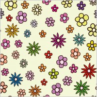 free vector floral pattern