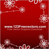 Free Vector Flower Background