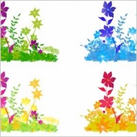 Free Vector Flower Patch