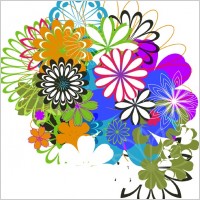 Free Vector Flowers 09