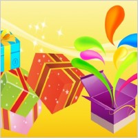 Free Vector Gift 01
