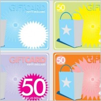 Free Vector Gift Cards 