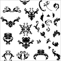 FREE VECTOR GOLD LEAF - 30 ITEMS
