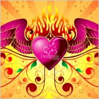 Free Vector Graphic  Winged Heart