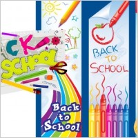 Free Vector Graphics – School Set