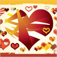 Free Vector Hearts Graphics
