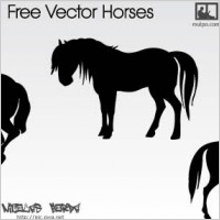 Free vector horse
