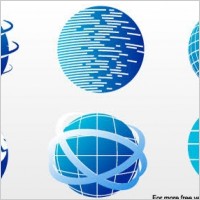 Free vector images - Globe icon set