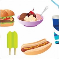 Free Vector Junk Food 