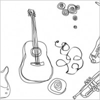 Free vector musical instruments