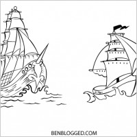 FREE VECTOR PIRATE SHIPS