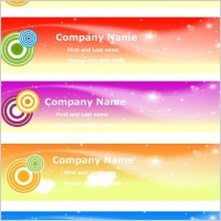 Free Vector Sky Banners