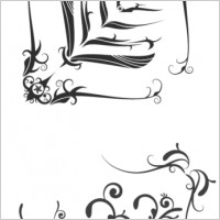 Free Vector Swooshes, and Fancy Corner Designs