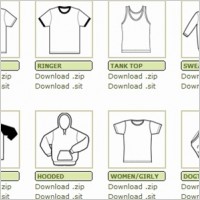 Free Vector T Shirt Templates