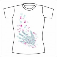 Free Vector T-shirt Template 03
