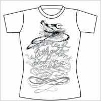 Free Vector T-shirt Template 05
