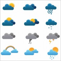 Free Weather Vector Icons