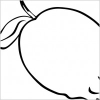 Fruit Outline clip art