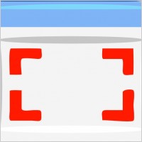 Full Screen Icon clip art