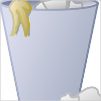 Clipart+trash+can