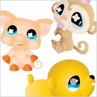 Funny Animals Vector