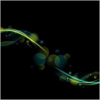 Futuristic Abstract Glowing Vector Background