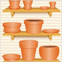gardening theme 03 vector